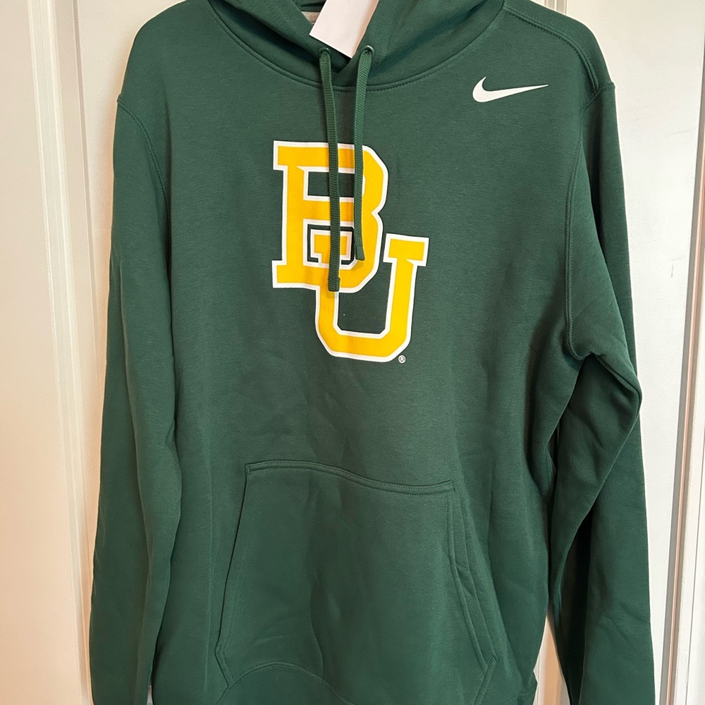 Nike Green Baylor University Men's Hoodie